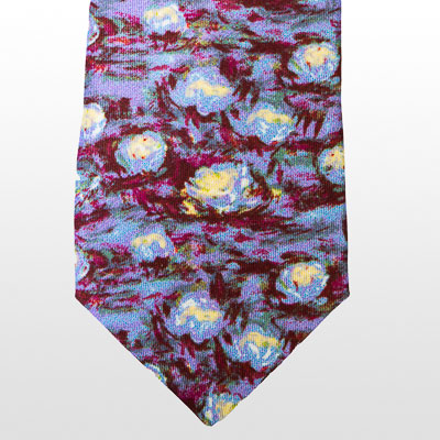 Silk tie - Claude Monet - Nympheas 