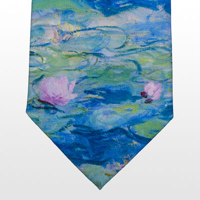 Corbata Claude Monet - Water Lilies