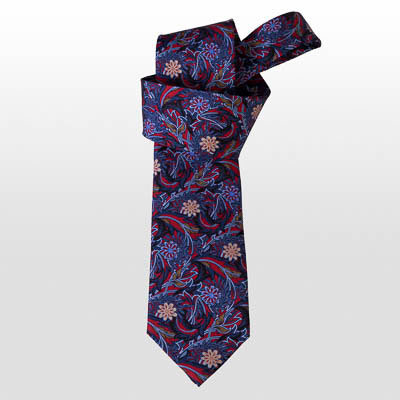 Cravate William Morris - Swirling florals