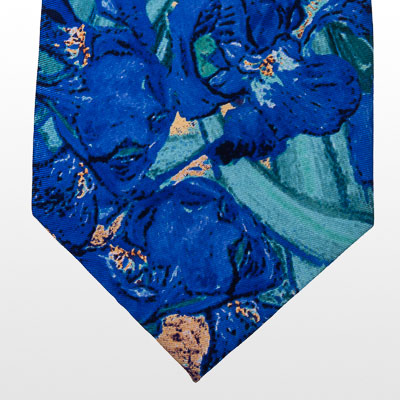 Silk tie - Vincent Van Gogh - Irises