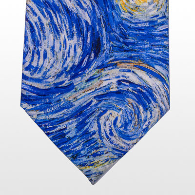 Silk tie - Vincent Van Gogh - Starry night