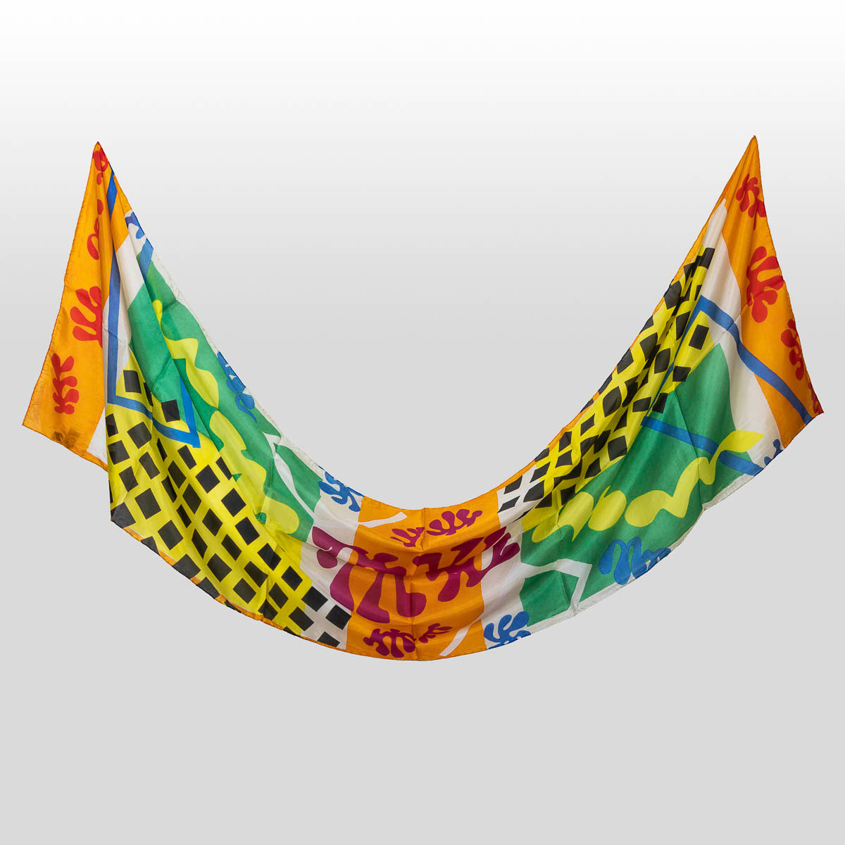 Echarpe Henri Matisse : Jazz, Codomas (dépliée)