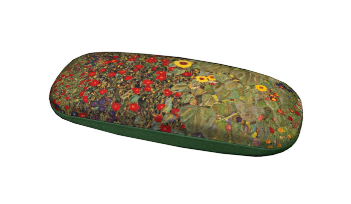 Estuche para gafas Gustav Klimt : Jardín de flores (detalle)