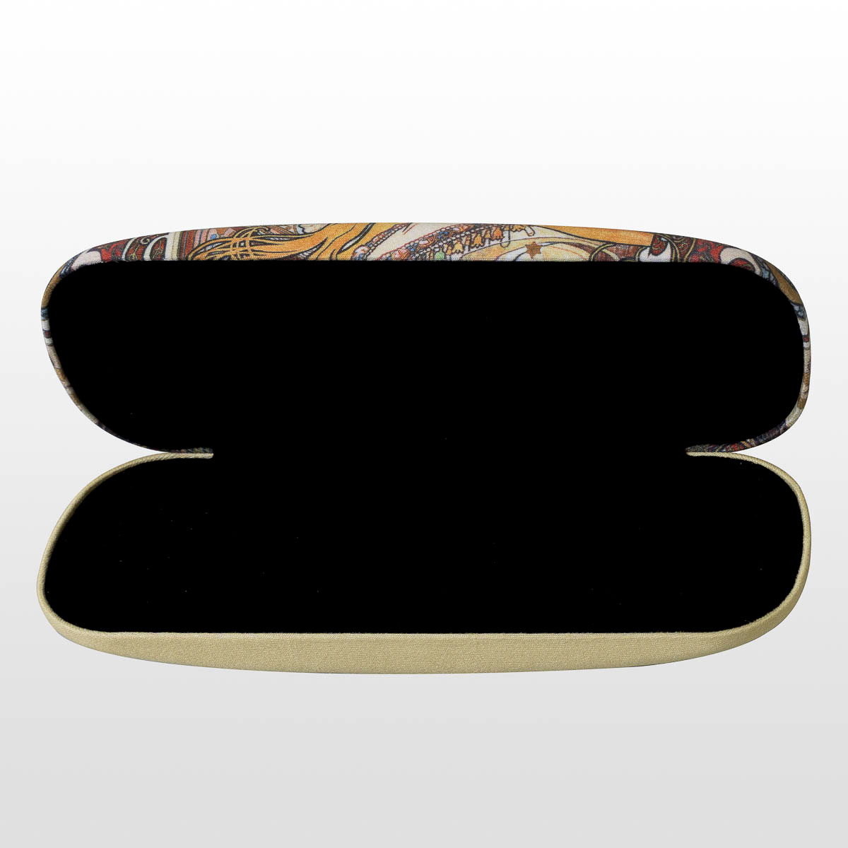 Astuccio per occhiali Mucha: Zodiaco (Astuccio aperto)