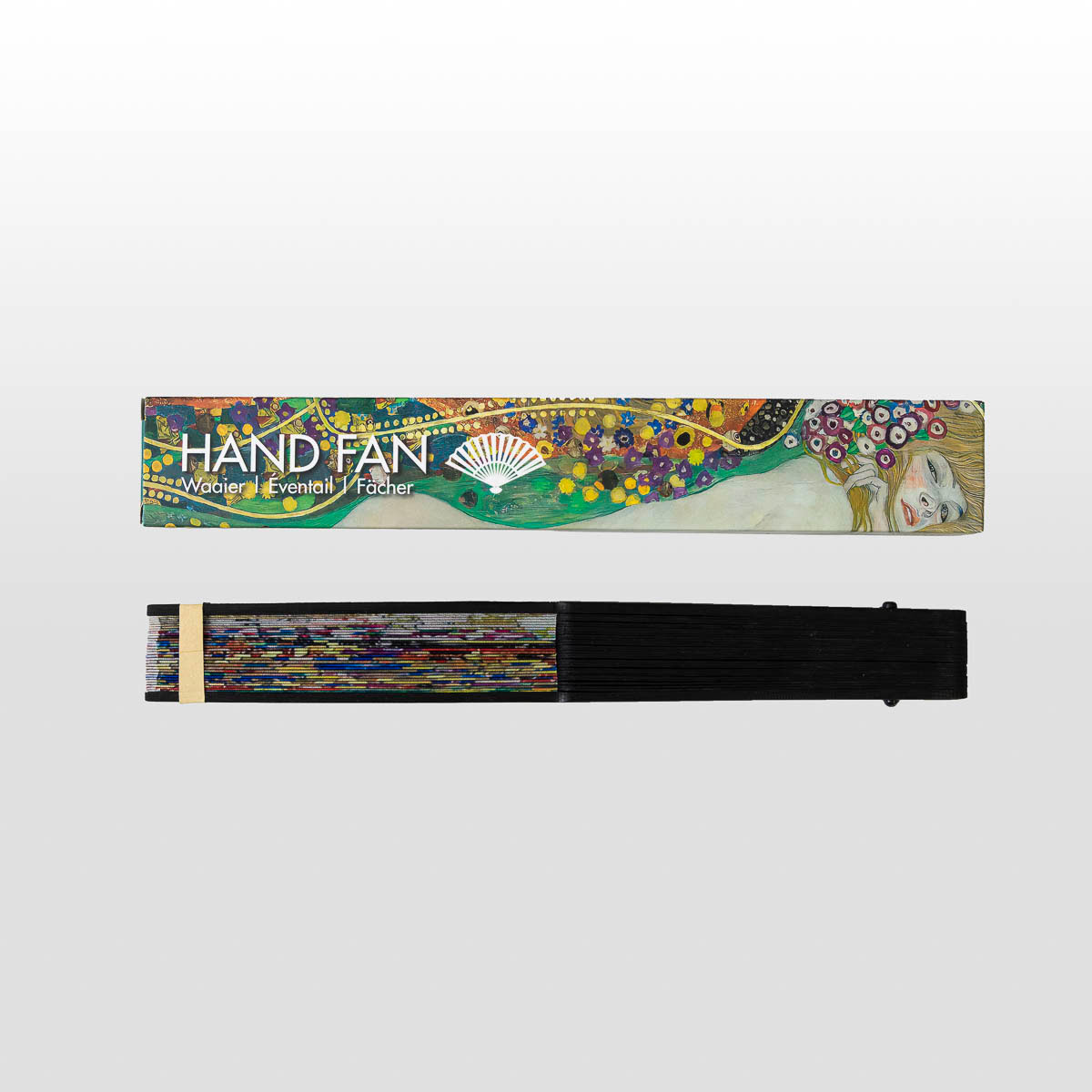 Bamboo fan by Gustav Klimt: Sea Serpents II (case)