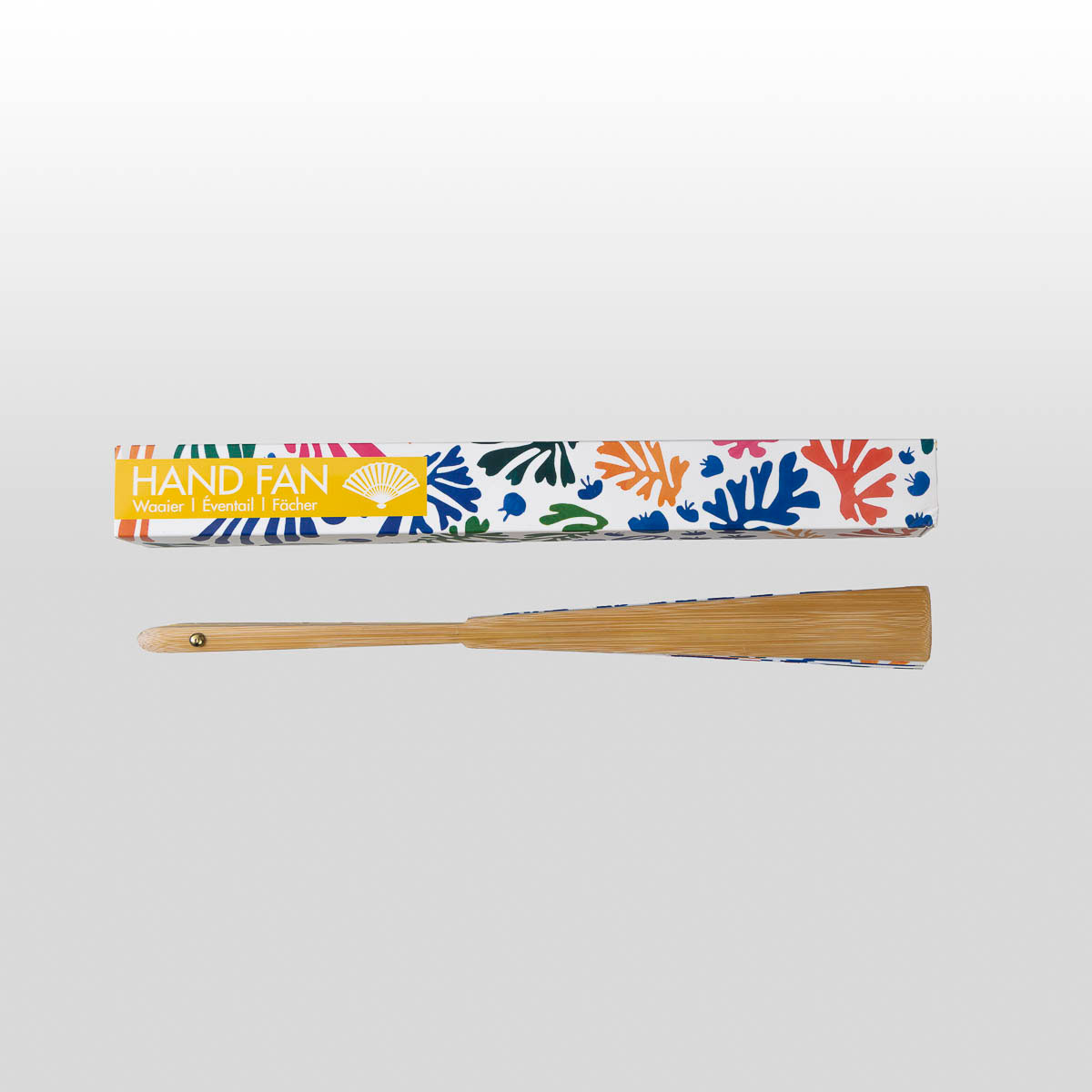 Ventaglio in bambù di Henri Matisse: Il parrocchetto e la sirena (dettaglio)