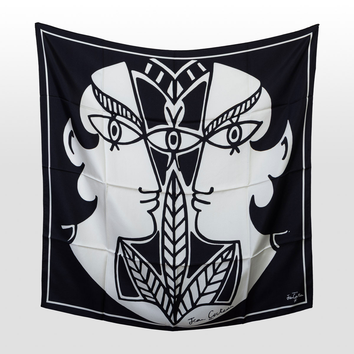 Foulard quadrato Jean Cocteau - Le théâtre antique (spiegato)