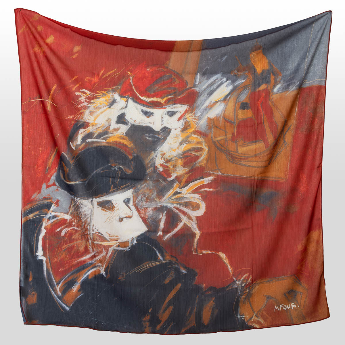 Foulard Michel Four - Venezia (spiegato)