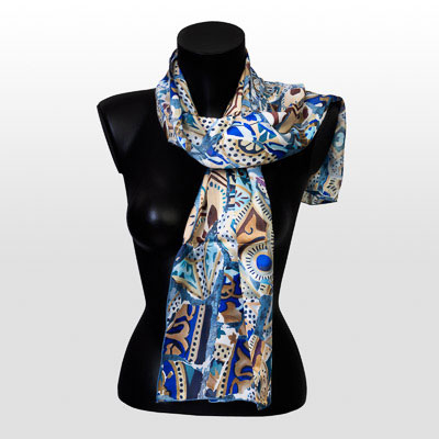 Foulard Antoni Gaudí - Orient