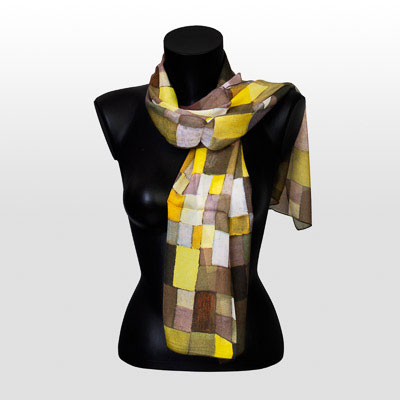 Foulard Paul Klee - Architecture