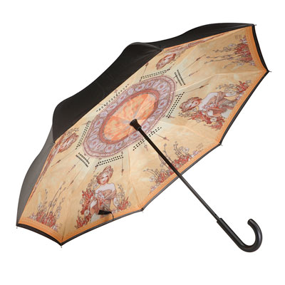 Parapluie Alfons Mucha - Le printemps