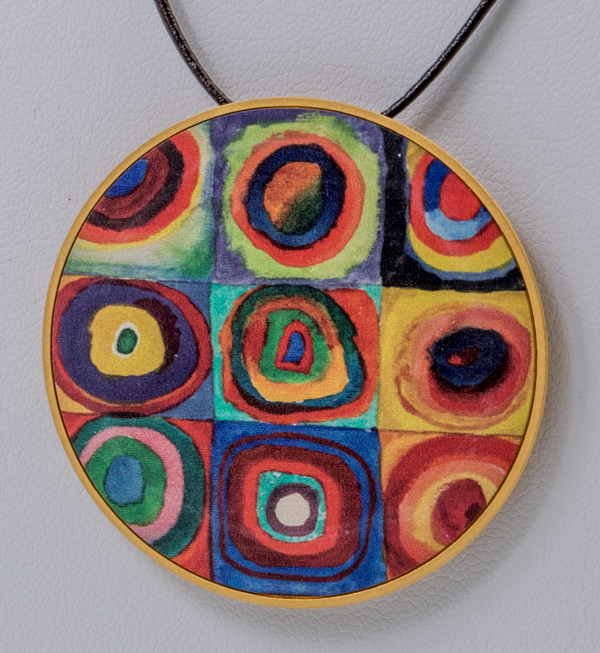 Kandinsky pendant : Color Study