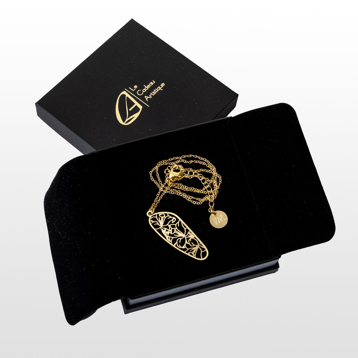 Colgante Alfons Mucha : Motivos florales (detalle 2)