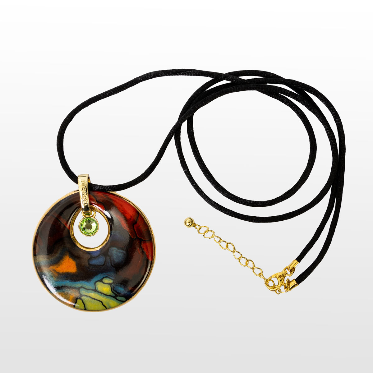 Tiffany Porcelain necklace : Mosaic III (detail 1)