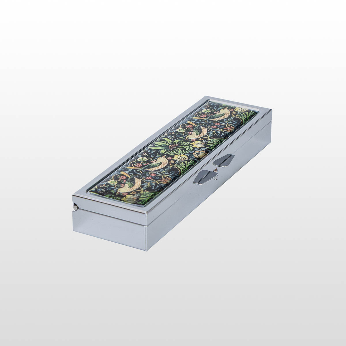 7-day pill organizer William Morris : Strawberry Thief (box closed)