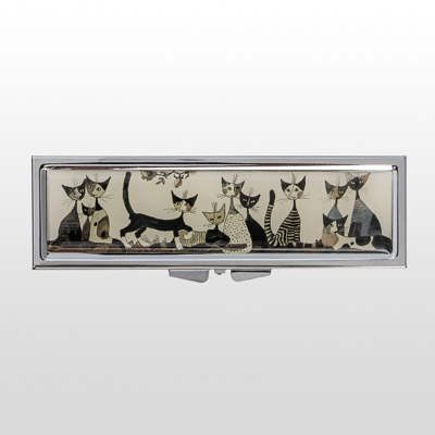 Pastillero semanal de 7 días Rosina Wachtmeister: Gatos sepia