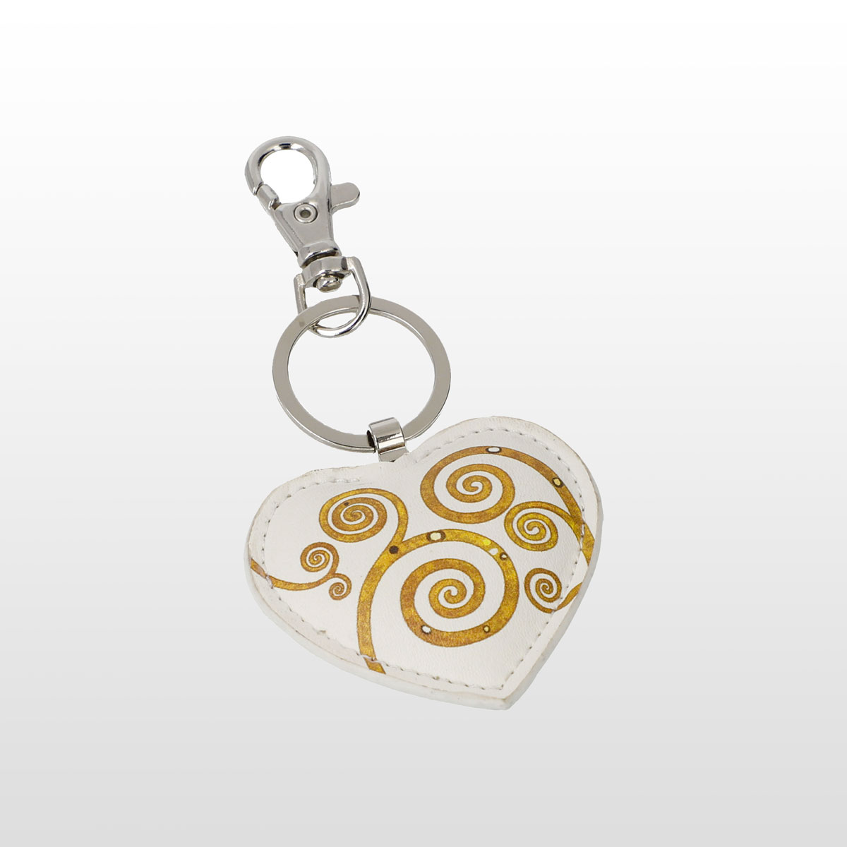 Keychain Gustav Klimt - The tree of life (heart)