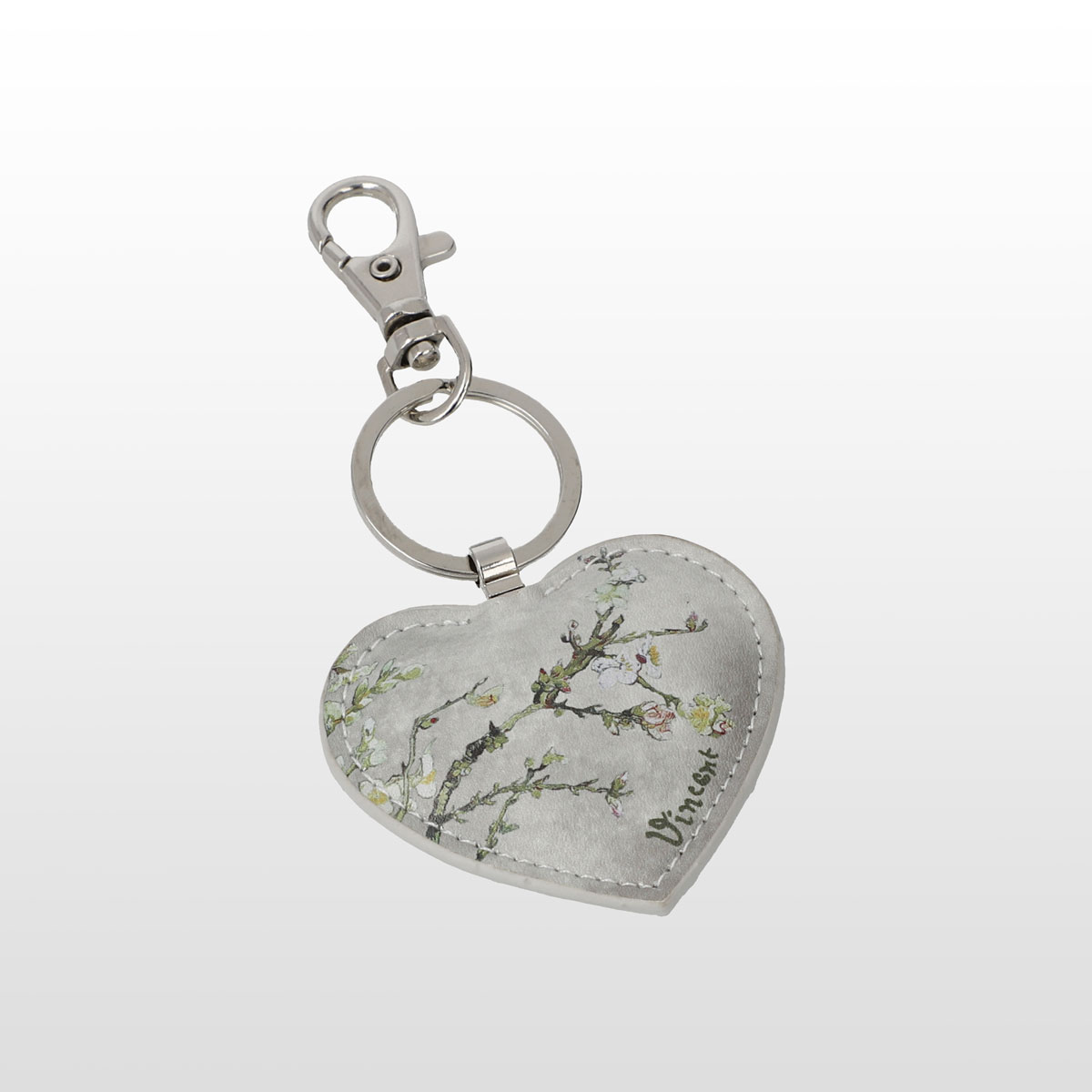 Porte-clés Van Gogh - Amandier blanc (coeur), détail n°1