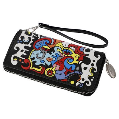 Billy the Artist wallet - Together, two in one