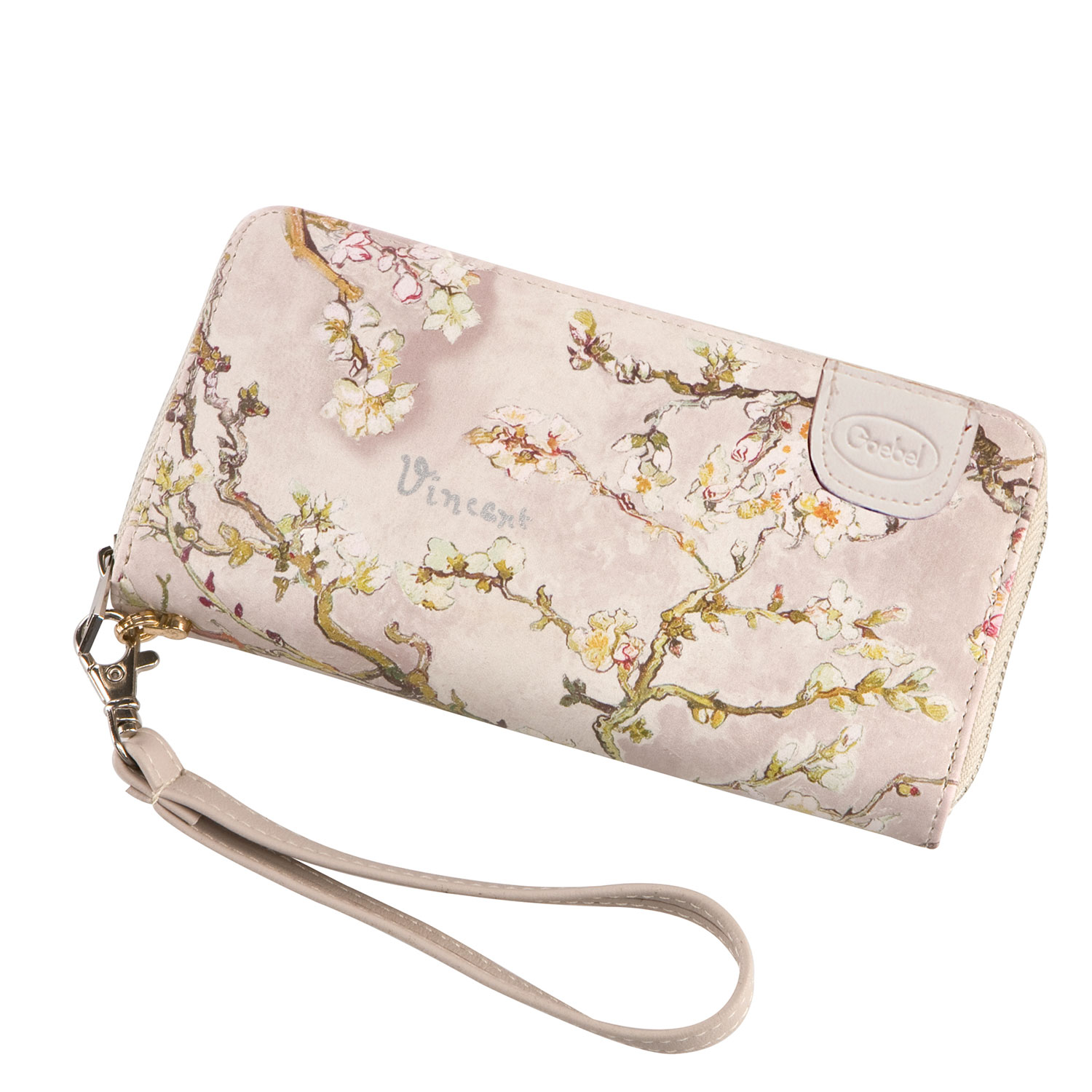 Vincent Van Gogh wallet - Almond Branches in Bloom (white)