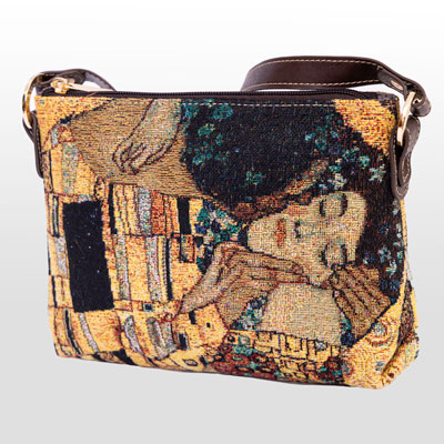 Borsa a tracolla per donna Gustav Klimt - Il bacio
