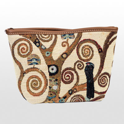 Gustav Klimt Makeup pouch - The Tree of life