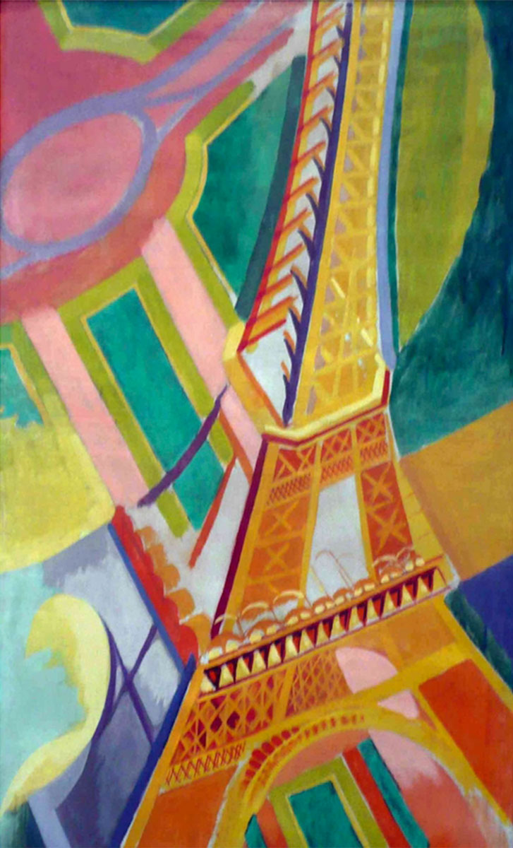 Wooden Puzzle for kids : Robert Delaunay : Tour Eiffel