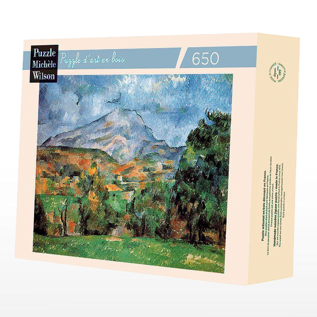 Paul  Cézanne Wooden Puzzle : La montagne Sainte Victoire (Michèle Wilson)