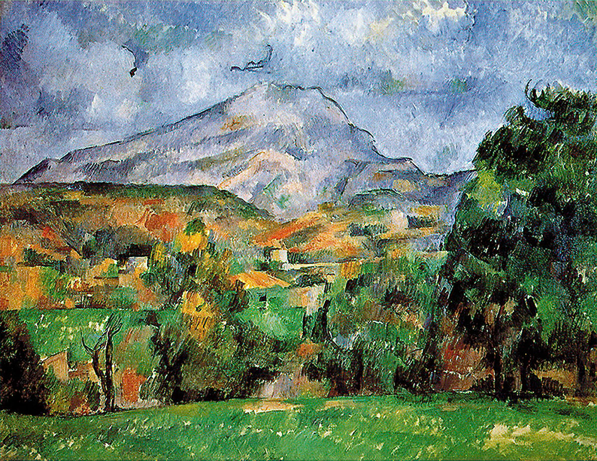 Paul  Cézanne Wooden Puzzle : La montagne Sainte Victoire (Michèle Wilson), 650p