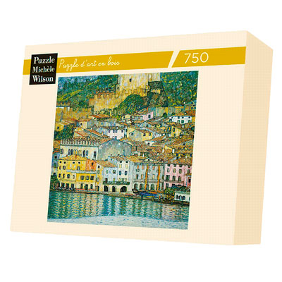 Puzzle di legno Gustav Klimt : Lago di Garda (Michèle Wilson)