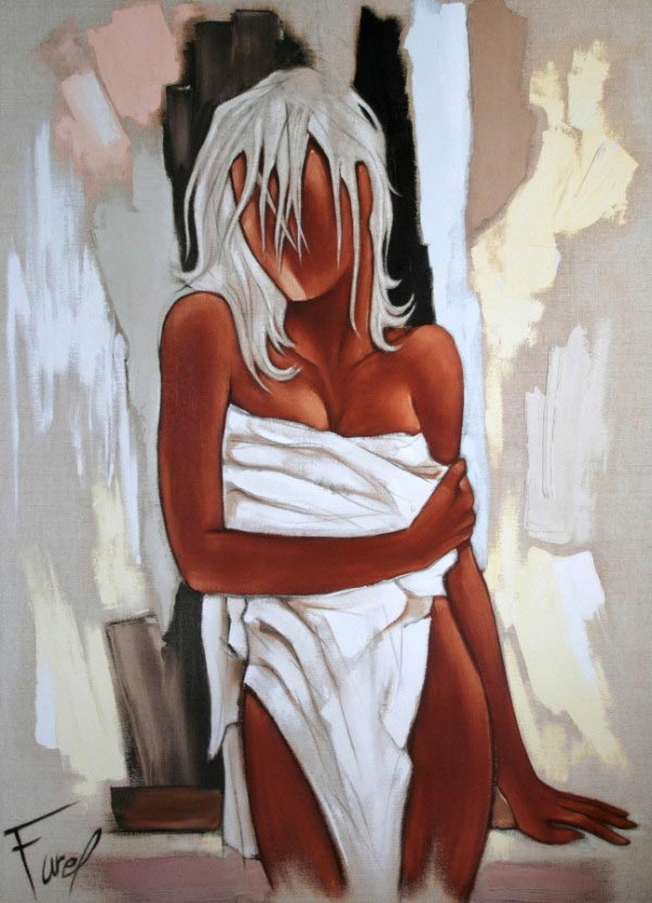 Stampa Pierre Farel - La serviette - 50 x 70 cm