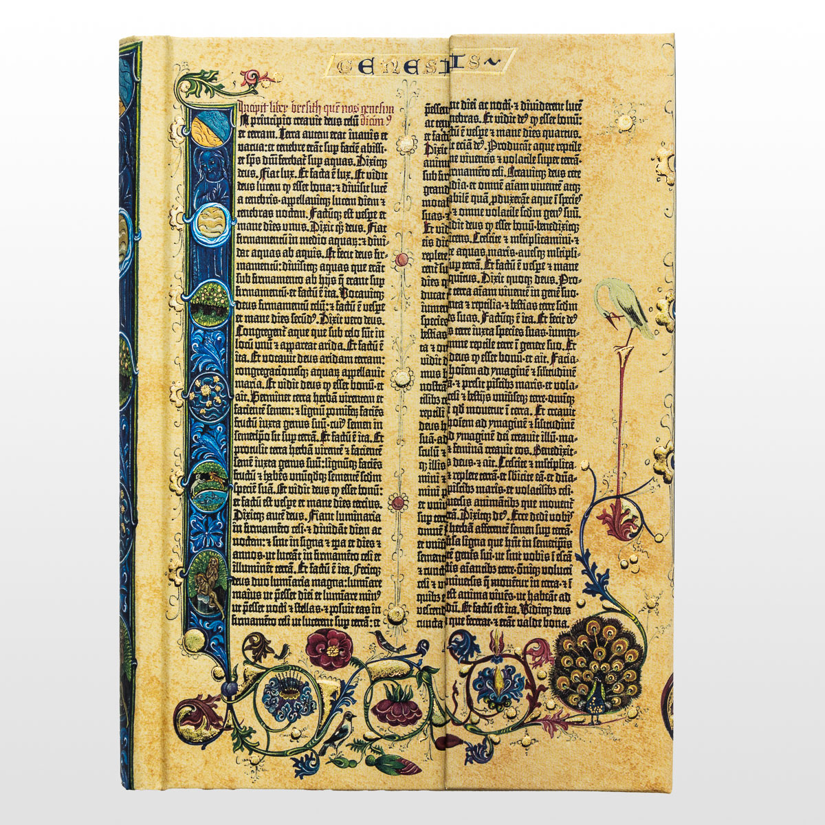 Cuaderno Paperblanks Biblia de Gutenberg : Genesis - MIDI rayado 144p