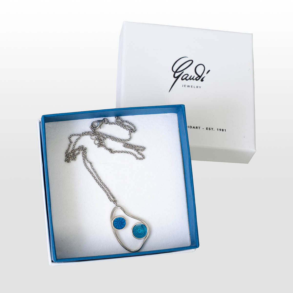 Pendant after Antoni Gaudí: Cibes - argent → silver (also used to me